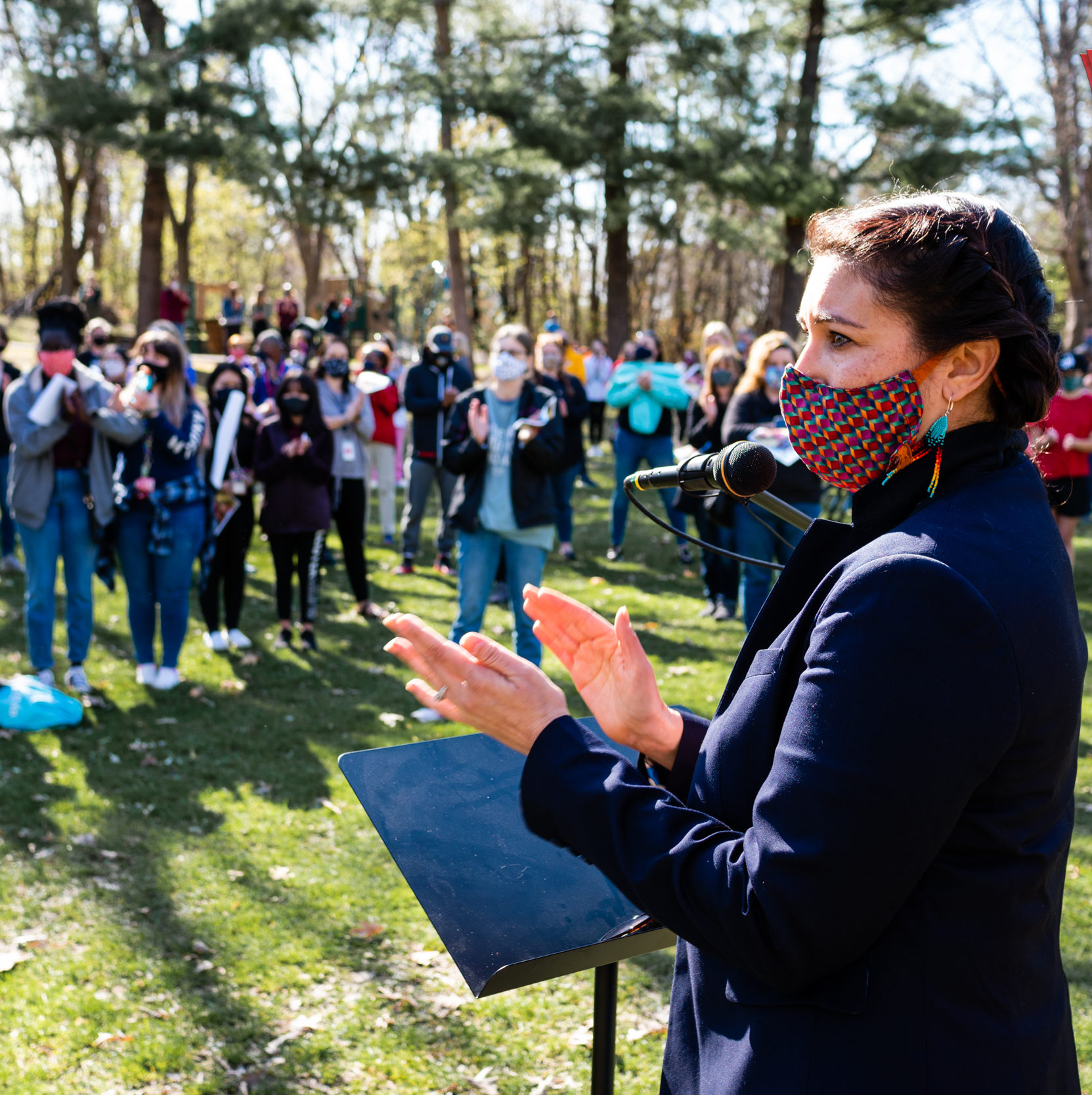 Mayor Amáda Márquez Simula leads the community in grieving after Brooklyn Center police killed former Columbia Heights student Daunte Wright.