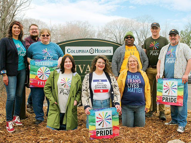 Mayor Amáda Márquez Simula helps organize small town PRIDE in Columbia Heights, MN