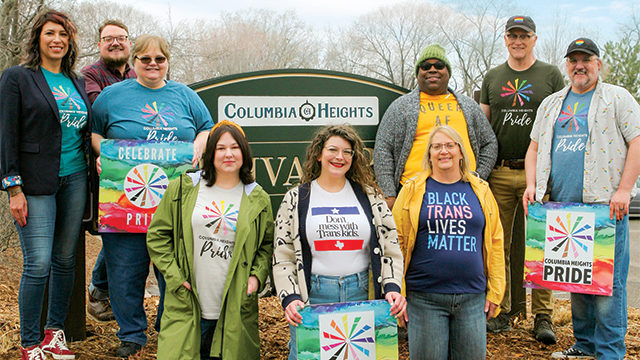 Mayor Amáda Márquez Simula helps organize small town PRIDE in Columbia Heights, MN