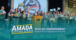Amáda Márquez Simula wins DFL Endorsement! Minnesota House of Representatives District 39B