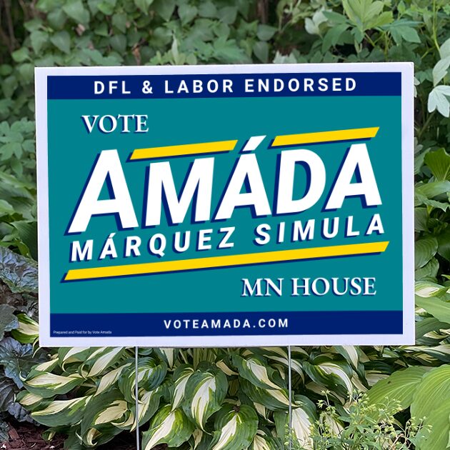 DFL & Labor Endorsed Vote Amáda Márquez Simula MN House voteamada.com