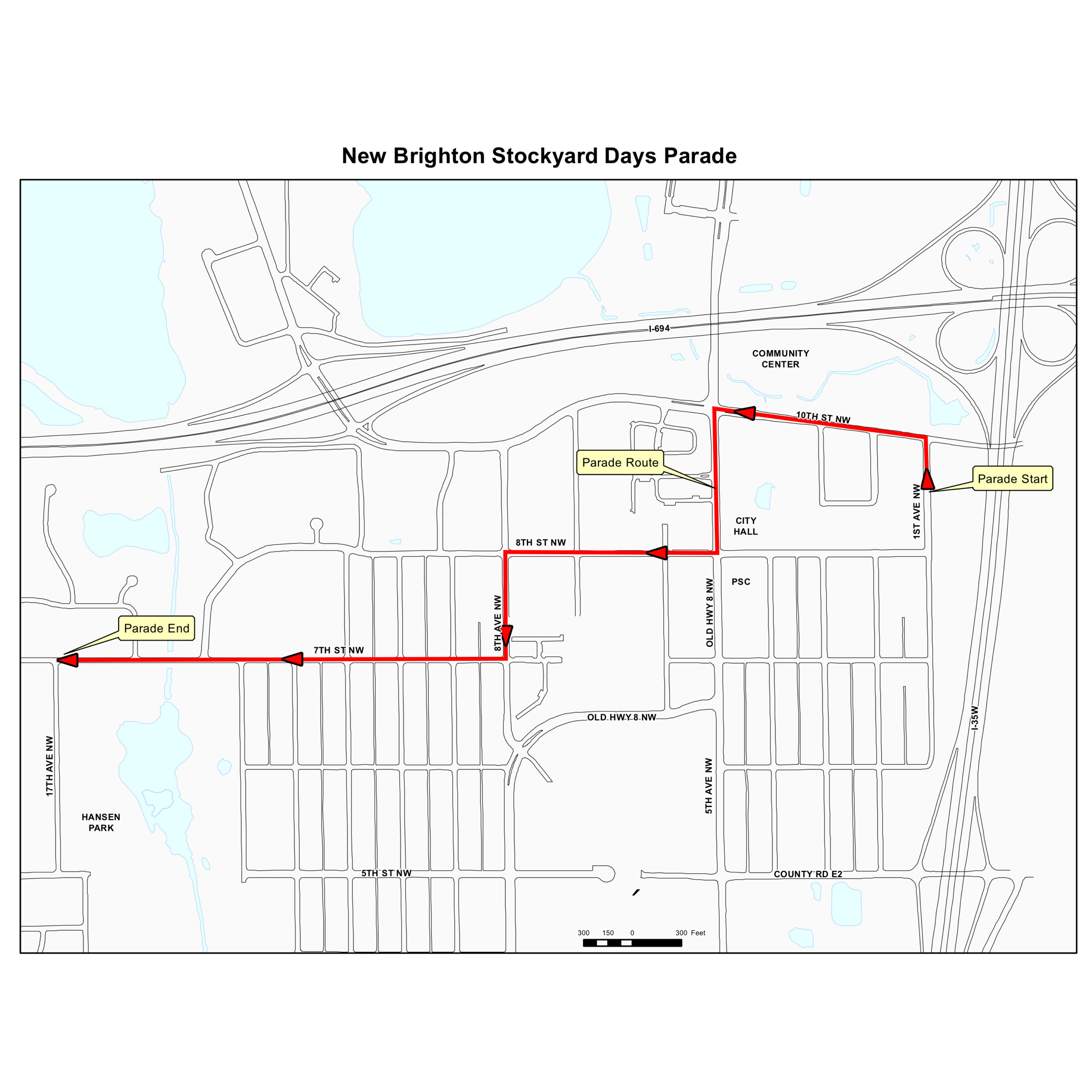 New Brighton Stockyard Days Grand Parade route